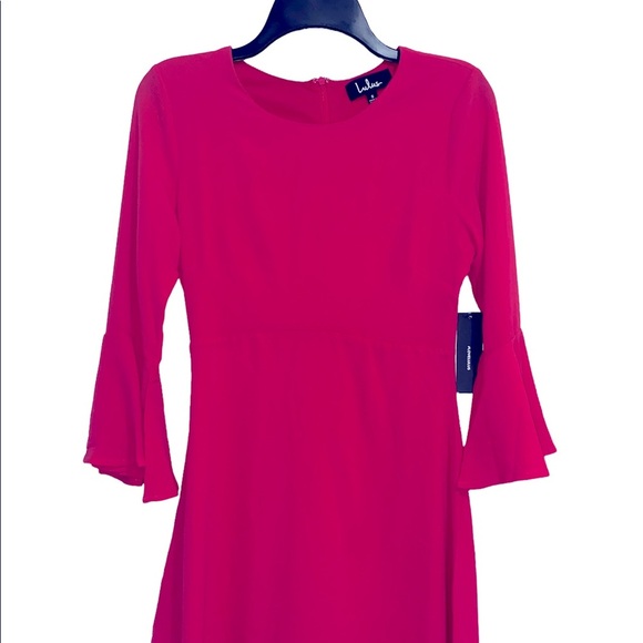 Lulus pink skater dress size small new with tags - Picture 1 of 7